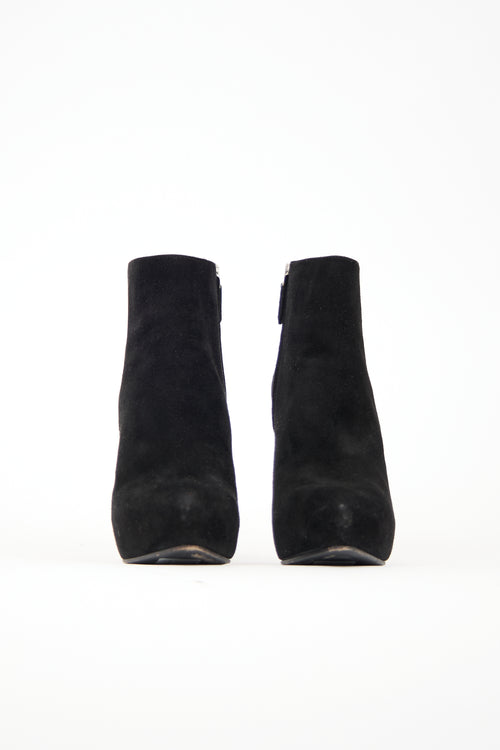 Prada Suede Platform Boot