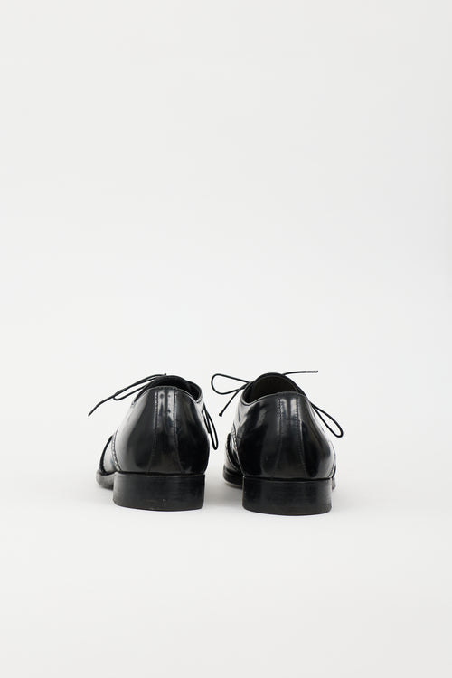 Prada Leather Brogue Derby