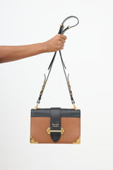 Prada Saffiano Leather Cahier Bag