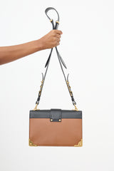 Prada Saffiano Leather Cahier Bag