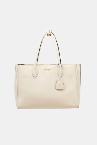 Prada Leather Bibliothèque Bag