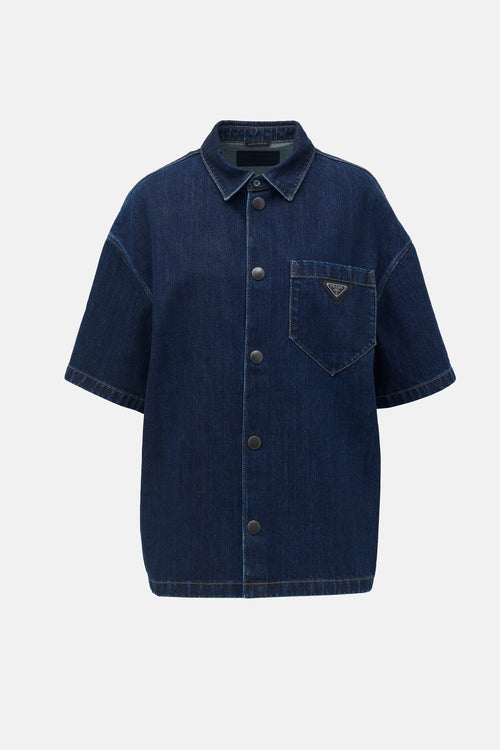 Prada 2022 Denim Shirt