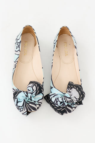 Prada Printed Flat