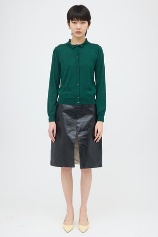 Prada 2018 Wool & Silk Cardigan