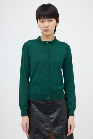 Prada 2018 Wool & Silk Cardigan