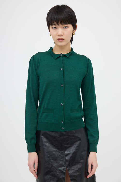 Prada 2018 Wool & Silk Cardigan