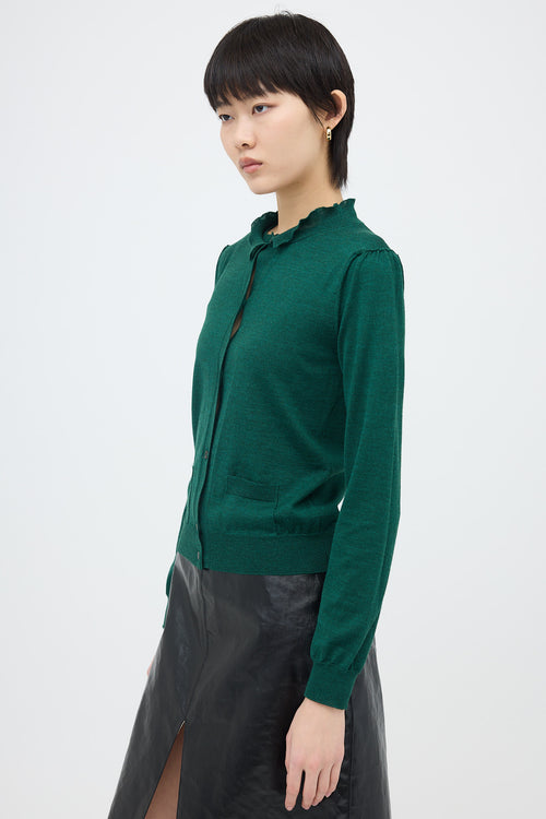 Prada 2018 Wool & Silk Cardigan