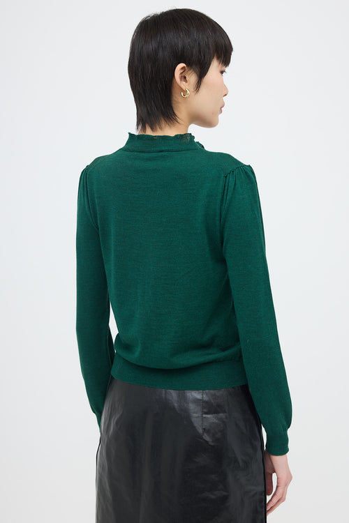 Prada 2018 Wool & Silk Cardigan