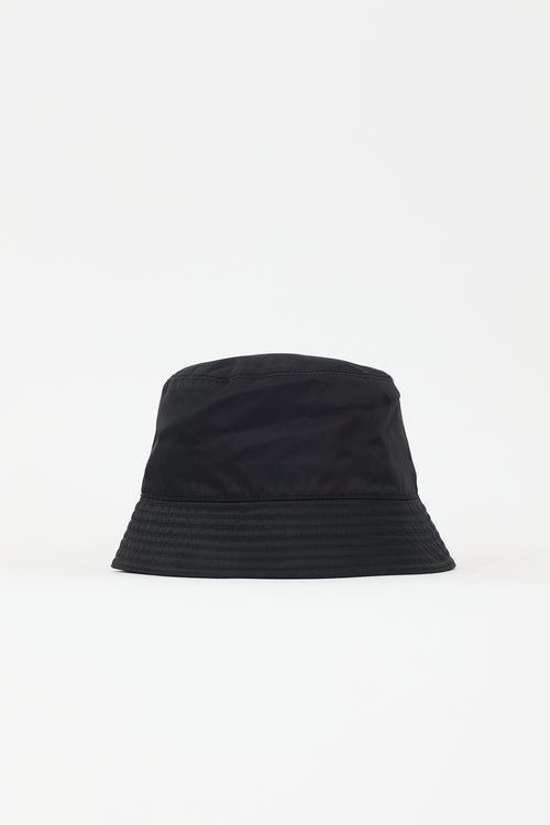 Prada Nylon Triangle Bucket Hat