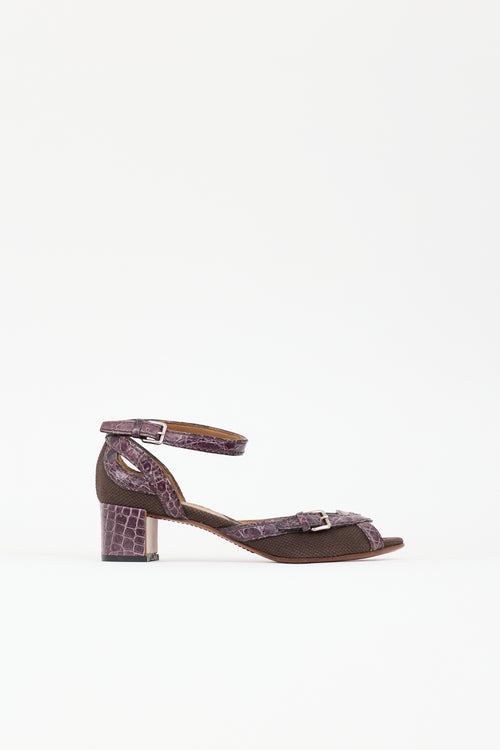 Prada Vintage Leather Sandal