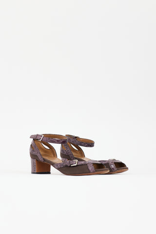 Prada Vintage Leather Sandal