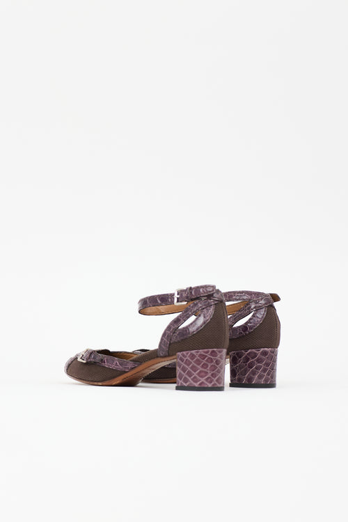 Prada Vintage Leather Sandal
