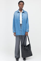 Prada SS 2023 Full Grain Leather Tote Bag