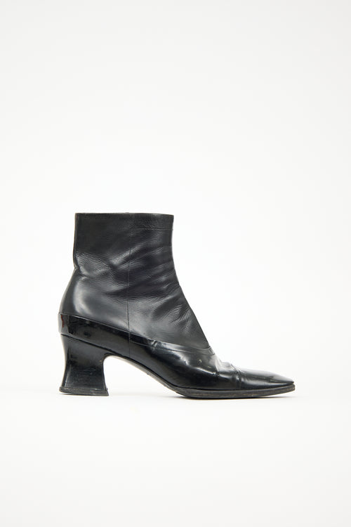 Prada FW 2001 Leather Boot