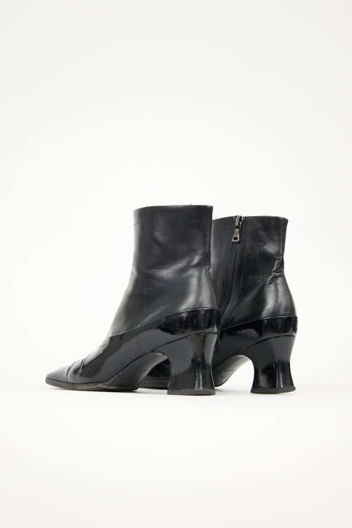 Prada FW 2001 Leather Boot