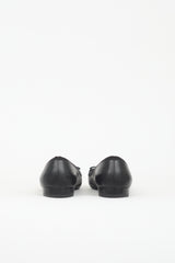 Prada Pointed Toe Logo Flat