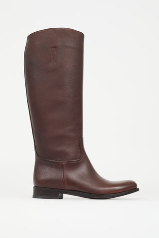 Prada Saffiano Leather Boot