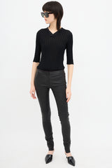 Prada Leather Legging