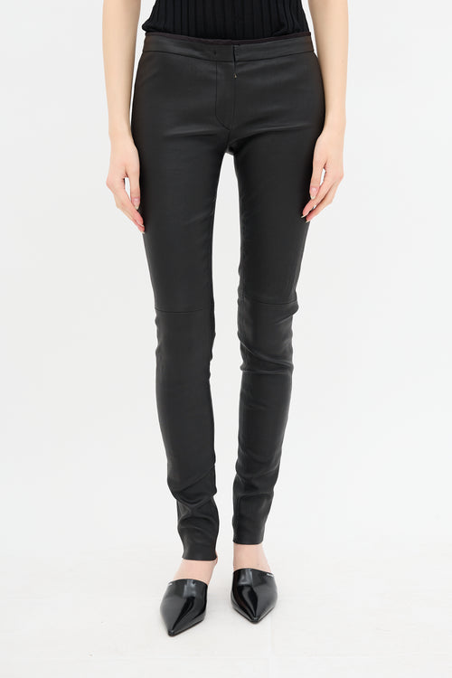 Prada Leather Legging