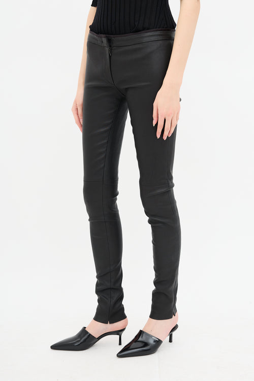 Prada Leather Legging
