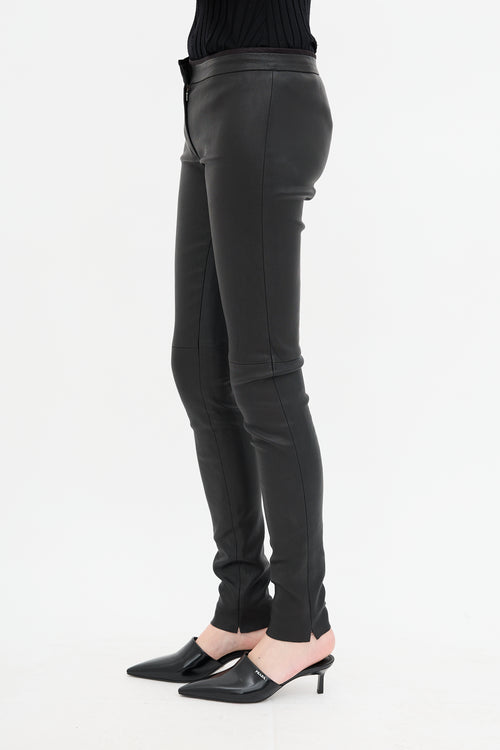 Prada Leather Legging