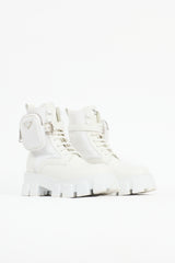 Prada Leather Monolith Boot