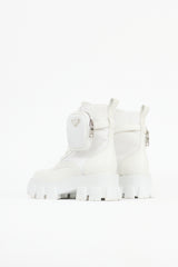 Prada Leather Monolith Boot