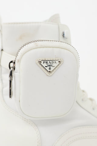 Prada Leather Monolith Boot