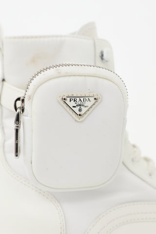 Prada Leather Monolith Boot