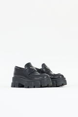 Prada Leather Monolith Loafer