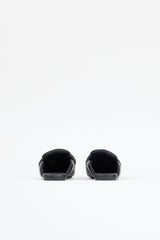 Prada Leather Padded Loafer Mule