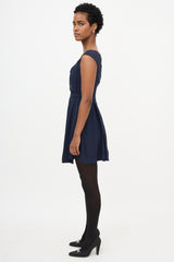 Prada 2011 Crepe Pleated Dress