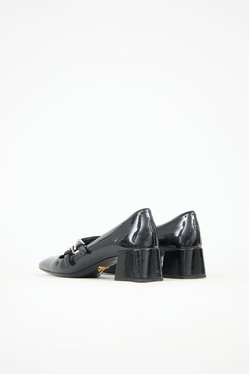 Prada Patent Mary Jane Heel