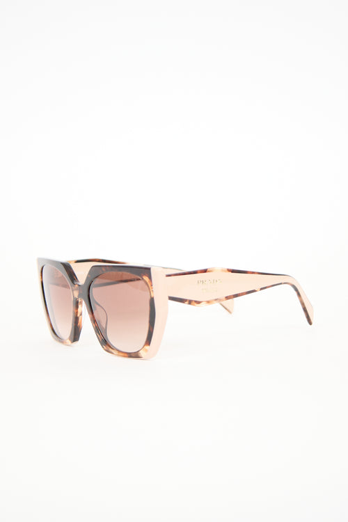 Prada SPR15W Square Sunglasses