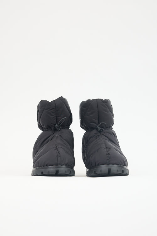 Prada Nylon Puffer Boot