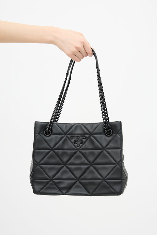 Prada Leather Spectrum Tote Bag