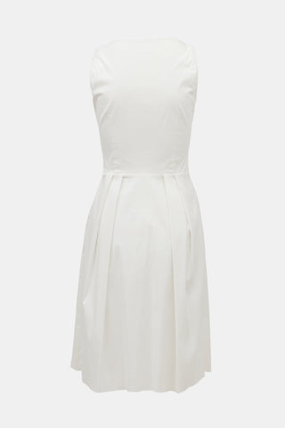 Prada Sport 2007 Pleated Midi Dress