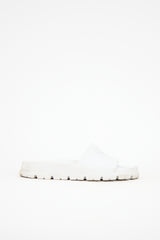 Prada Rubber Triangle Logo Slide