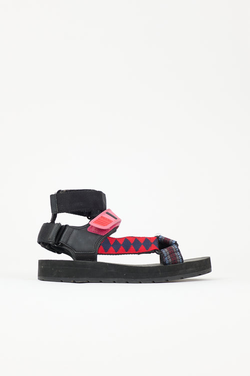 Prada Pattern Sandal