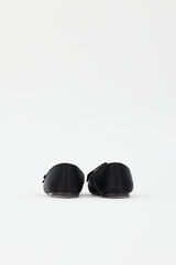 Prada Satin Logo Flat