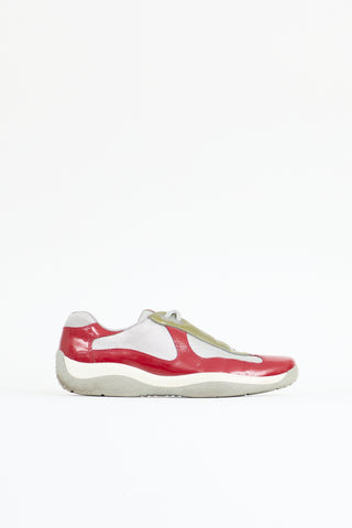 Prada Patent America's Cup Sneaker