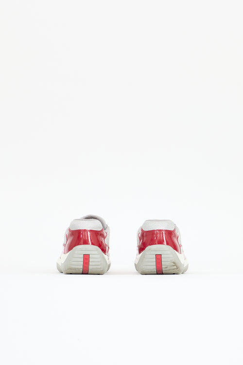 Prada Patent America's Cup Sneaker