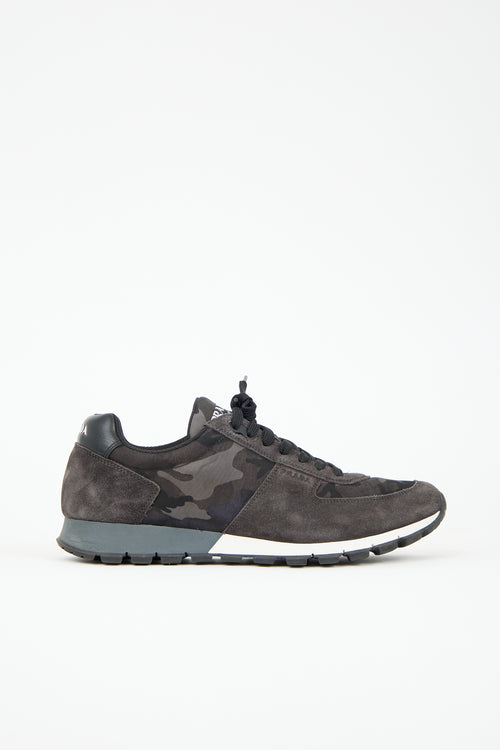 Prada Camo Match Race Sneaker