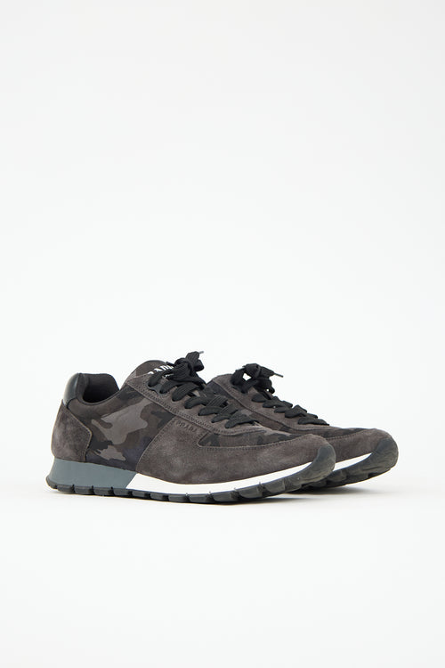 Prada Camo Match Race Sneaker