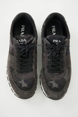 Prada Camo Match Race Sneaker