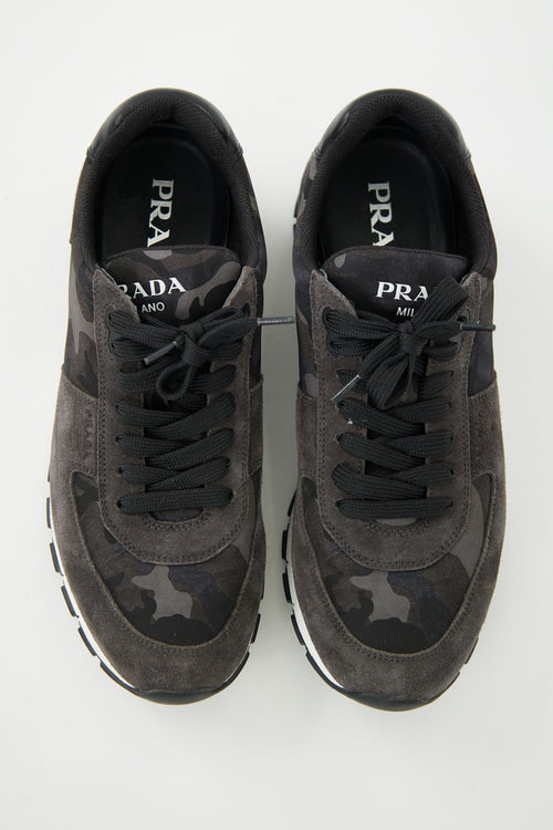 Prada Camo Match Race Sneaker