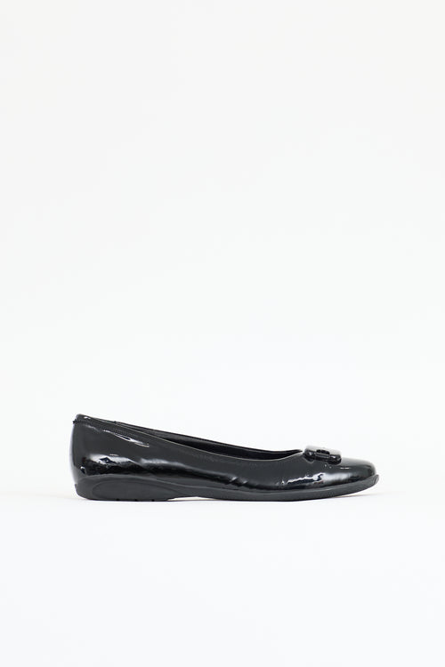 Prada Sport Patent Leather Flat