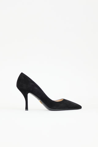 Suede Pump