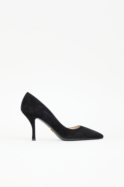 Suede Pump