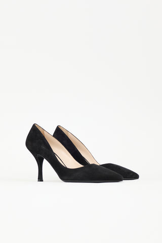 Suede Pump